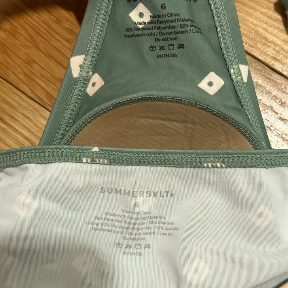 Summersalt Green High Waited Bikini - Picture 4 of 9